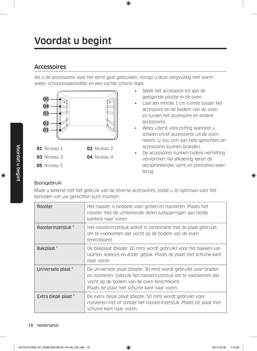 Samsung NV75J7570RS/EF manual 18  